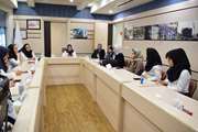 نشست هیئت علمی گروه زنان با مدیر گروه جدید زنان دانشگاه در مجتمع بیمارستانی یاس