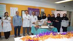 مراسم گرامیداشت هفته ترویج تغذیه با شیر مادر در مجتمع بیمارستانی یاس