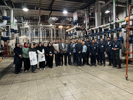 برگزاری تور تاسیساتگردی در مجتمع بیمارستانی یاس