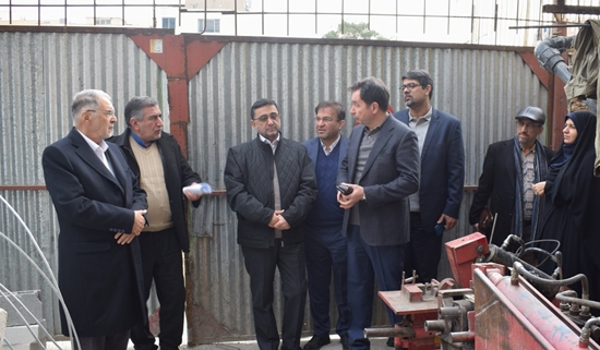 بازدید رئیس دانشگاه از پروژه های عمرانی مجتمع بیمارستانی یاس 