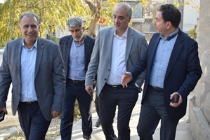 بازدید مسئولان دانشگاه و خیرین از پروژه‌های عمرانی مجتمع بیمارستانی یاس