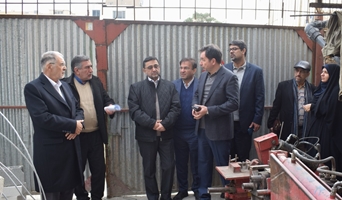 بازدید رئیس دانشگاه علوم پزشکی تهران و هیئت همراه از پروژه‌های عمرانی مجتمع بیمارستانی یاس