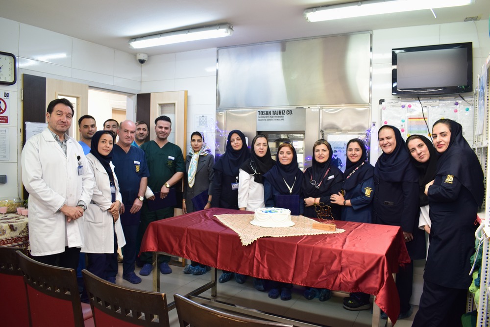 برگزاری مراسم گرامیداشت روز جهانی CSSD در مجتمع بیمارستانی یاس